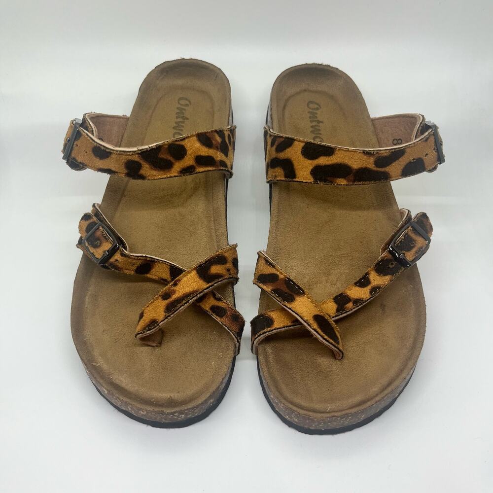 OUTWOODS BORK-30 SANDAL LEOPARD SIZE 8